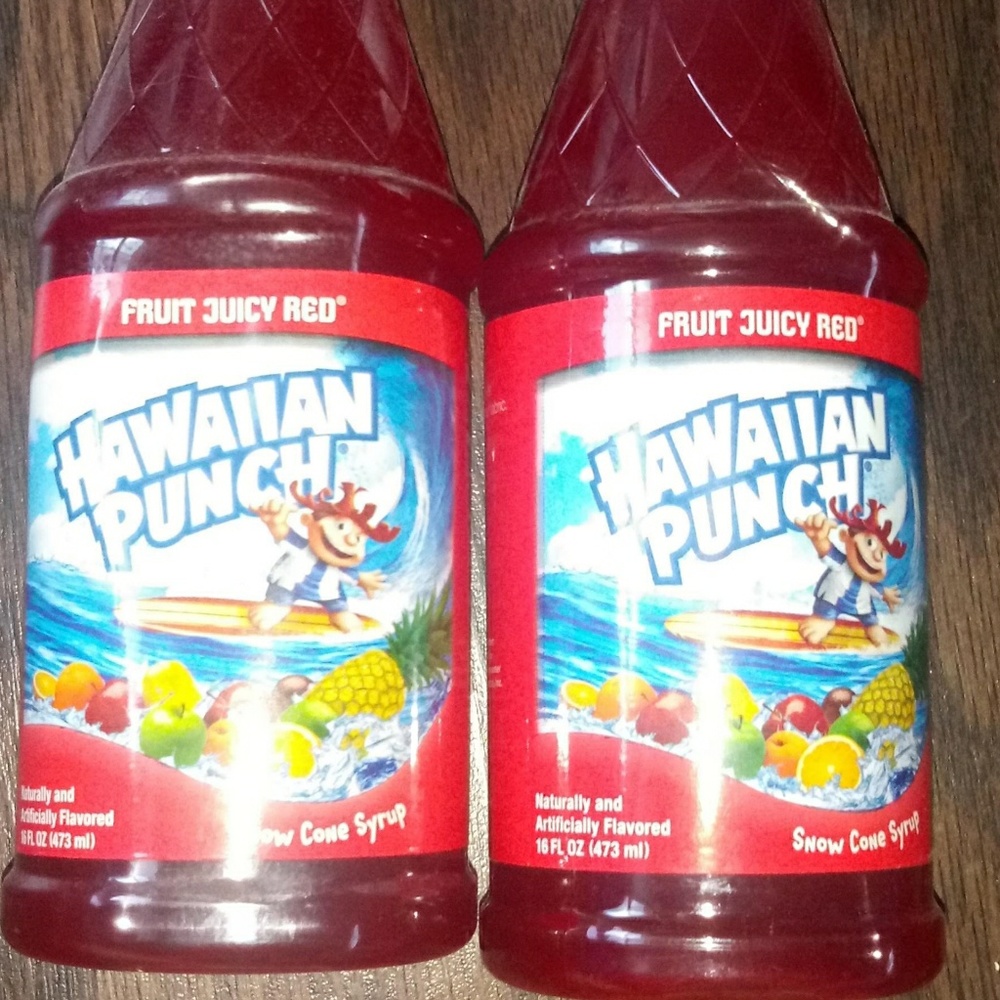 Hawaiian punch snow cone syrups